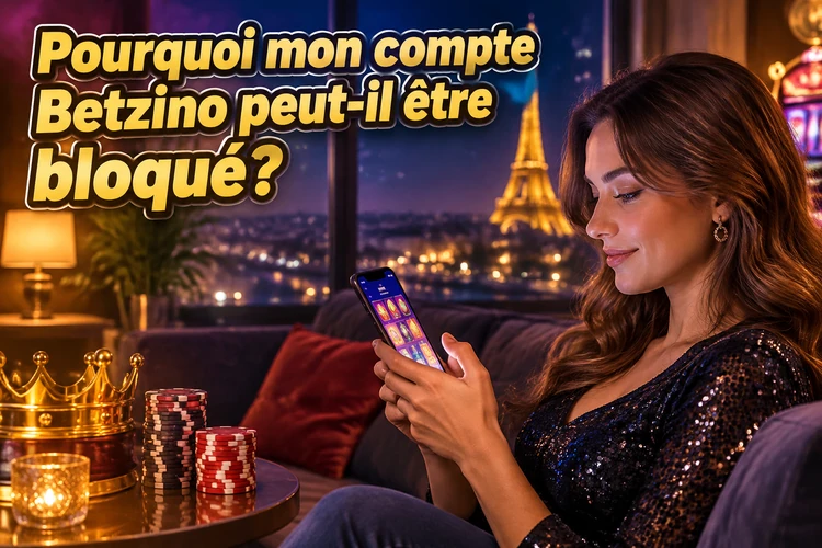 Pourquoi mon compte Betzino peut-il être bloqué?